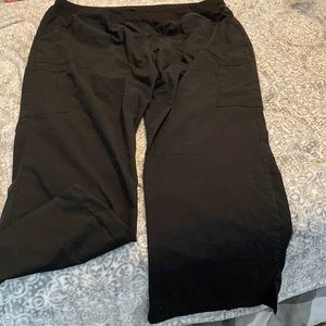 Cherokee Workwear scrub pants. Black 3XL.